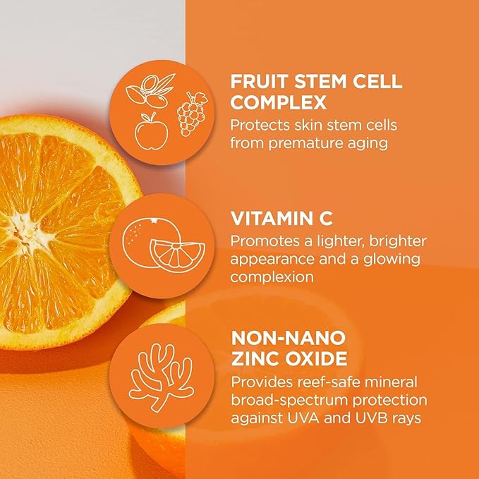 Andalou Naturals Vitamin C BB Beauty Balm Sheer Tint SPF 30, 2-in-1 BB Cream & Face Sunscreen with Broad Spectrum Protection, Mineral Sunscreen with Non-Nano Zinc Oxide, 2 Fl Oz