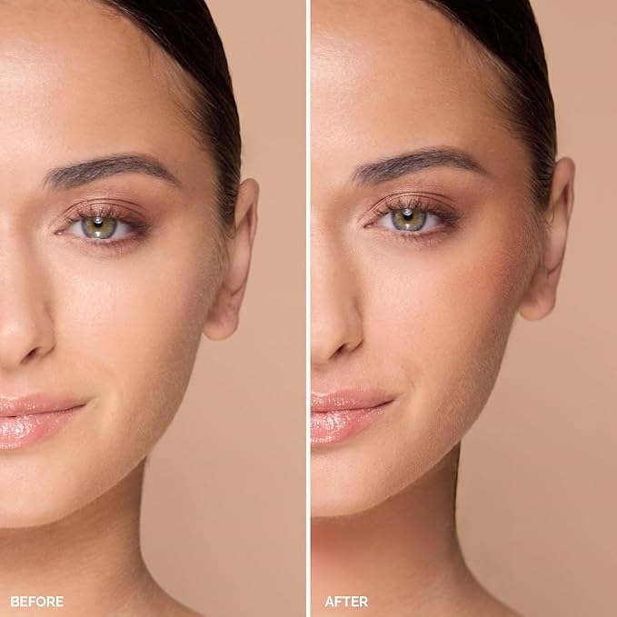 OFIR Elation Powder Blush – Buildable & Highly-Pigmented, Line-Blurring Formula for a Smooth Finish | Almond Fruit – Rosy Taupe Shade, 0.13 oz | Long-Lasting, Lightweight Blush Powder