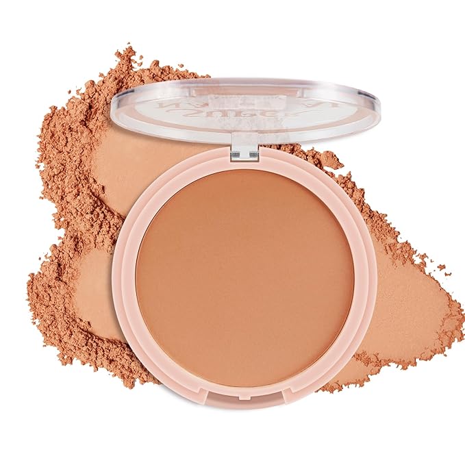 Hydrating Face Powder, Oil Control Face Pressed Powder, Long-lasting Flawless Setting Powder, Matte Waterproof Makeup for Oily Combination and Mature Skin