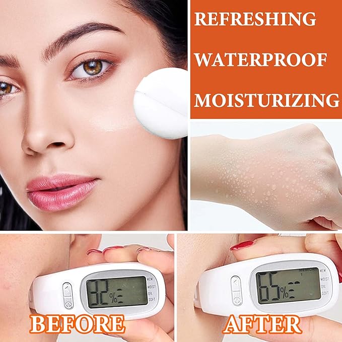 Oil Control Loose Face Powder,Translucent Setting Powder With a Powder Puff Long Lasting Makeup Covering Blemishes Brightens Skin Tone,Natural Matte Loose Powder for Women(2)