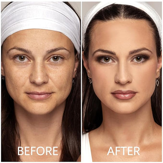 2Pcs Camo CC Cream Foundation, Color Corrector CC Cream, Full Coverage Long Lasting Matte Makeup for All Skin Types