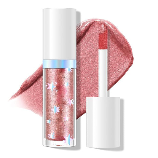 KYDA Marble Liquid Blush, Radiant Marbleized Blush for Cheek, Multidimensional Buildable Color, Lightweight Shimmery Satin Face Makeup, Lighting Glow Blusher, 06 Mermaid