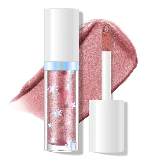 KYDA Marble Liquid Blush, Radiant Marbleized Blush for Cheek, Multidimensional Buildable Color, Lightweight Shimmery Satin Face Makeup, Lighting Glow Blusher, 03 Tender Peach