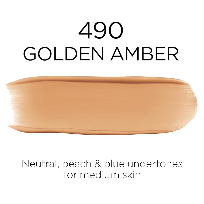 L’Oréal Paris Makeup Infallible Up to 24 Hour Fresh Wear Foundation, Golden Amber, 1 fl; Ounce (Pack of 2)