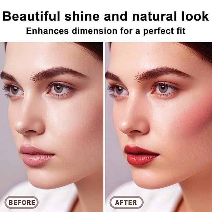 18 Colors Cream Blush Palette - Buildable Cheek, Lip & Eye Makeup, Waterproof & Long-Lasting, Blendable Natural Matte Finish, Vegan & Cruelty-Free, for Contouring, Everyday or Holiday Gift