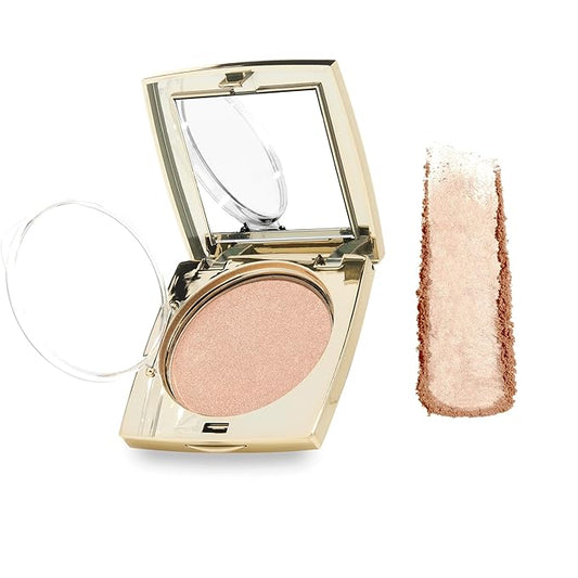 Gerard Cosmetics Star Powder Highlighter Marilyn, Gold Mineral Highlighter Makeup for Glowing Skin, Professional Facial Luminizer, Cruelty Free, Made in the USA
