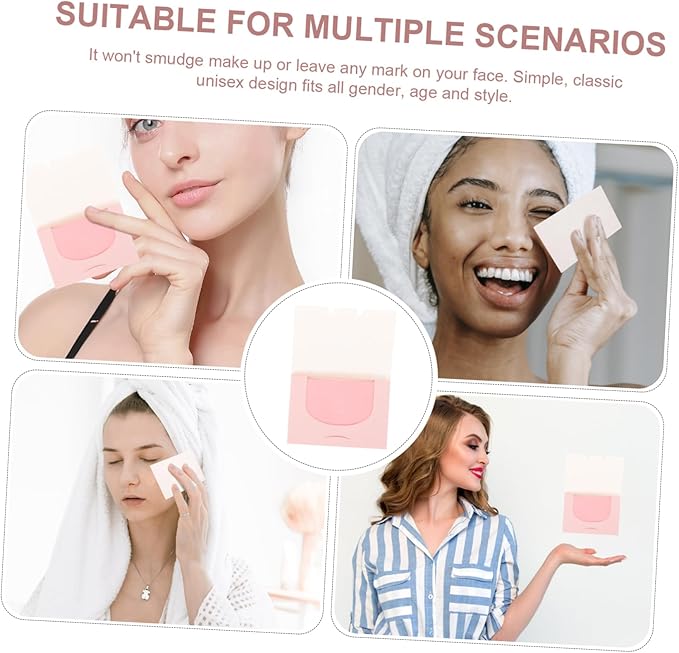300pcs Facial Oil Absorbing Sheets Scented Blotting Papers for Oily Skin Ultra Thin Double-sided Portable Box for Unisex Design