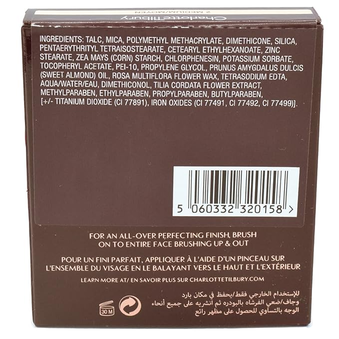 Charlotte Tilbury Airbrush Flawless Finish Skin Perfecting Micro Powder MEDIUM