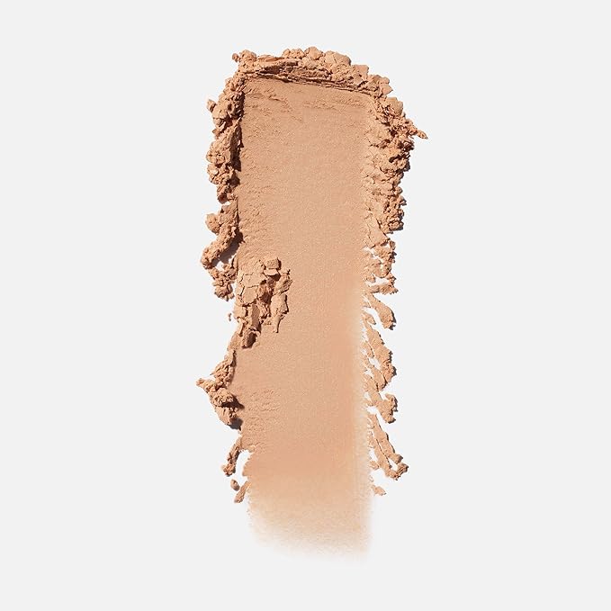 Saie Face Powder Duo, Medium - The Fluffy Brush, Soft, Multi-Use Targeted Powder Brush With Tapered Tip & Airset Radiant Loose Setting Powder, Translucent Medium (0.14 oz) - Vegan, Cruelty-Fee
