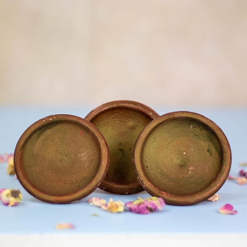 Authentic Moroccan Clay Pot Lip Stain - Traditional Berber Lipstick - Organic, Long-Lasting Lip Color