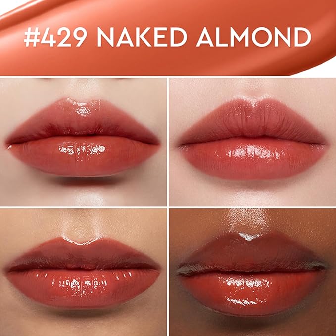 HERA Airy Blurring Powdered Primer and Sensual Nude Balm Moisturizing Lipstick #429 NAKED ALMOND