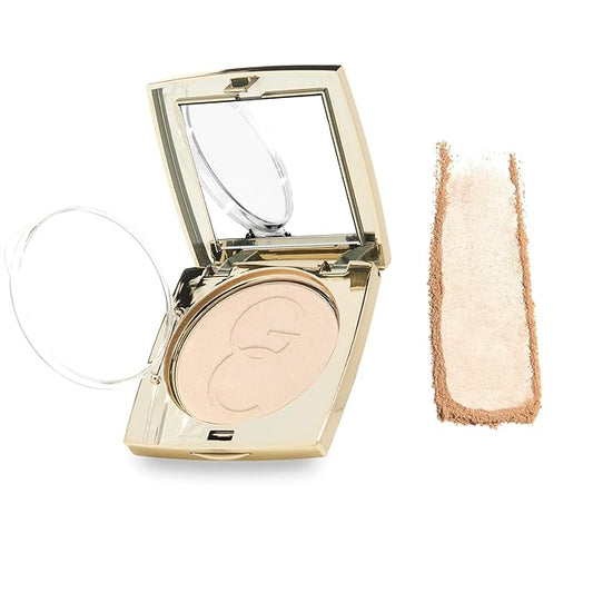 Gerard Cosmetics Star Powder Highlighter Grace, Pearlescent White Highlighter Makeup for Glowing Skin, Professional Facial Luminizer, Cruelty Free, Made in the USA