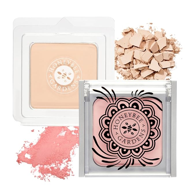 Pressed Powder Foundation + Blush | Supernatural + Breathless | For Light Skin Tones