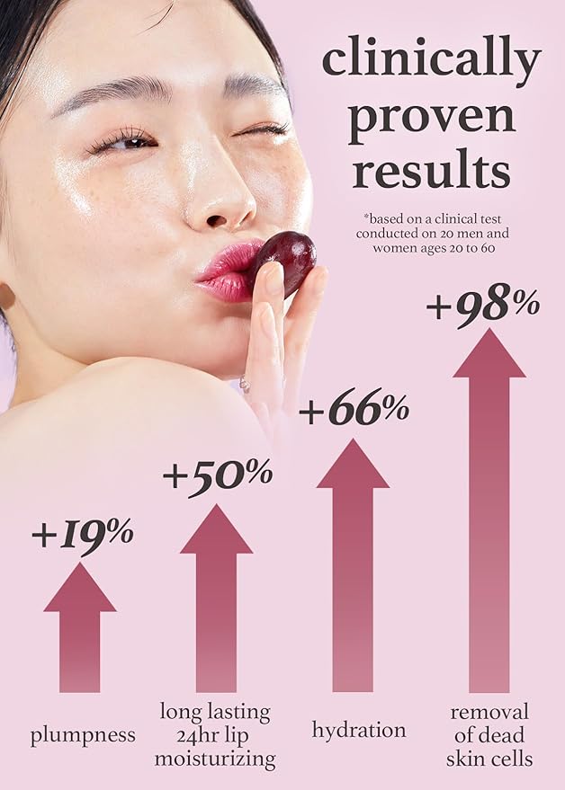NOONI Korean Vegan Lip Oil - Applewine 0.12 Fl. Oz. (Deep Red) + Korean Facial Clenaser - Snowflake Whipping Cleanser 5.07 Fl Oz Bundle