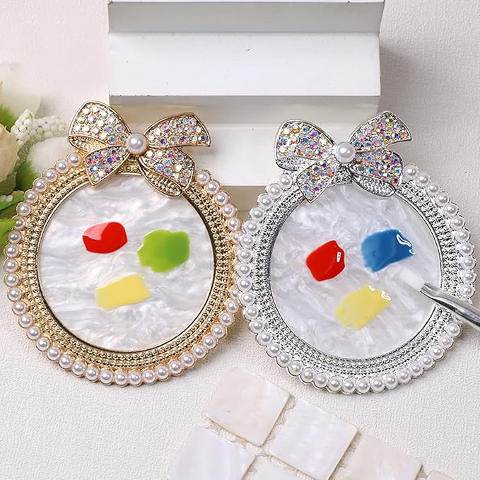 Nail Art Palette - Knot Polish Tray for Mixing and Display Board