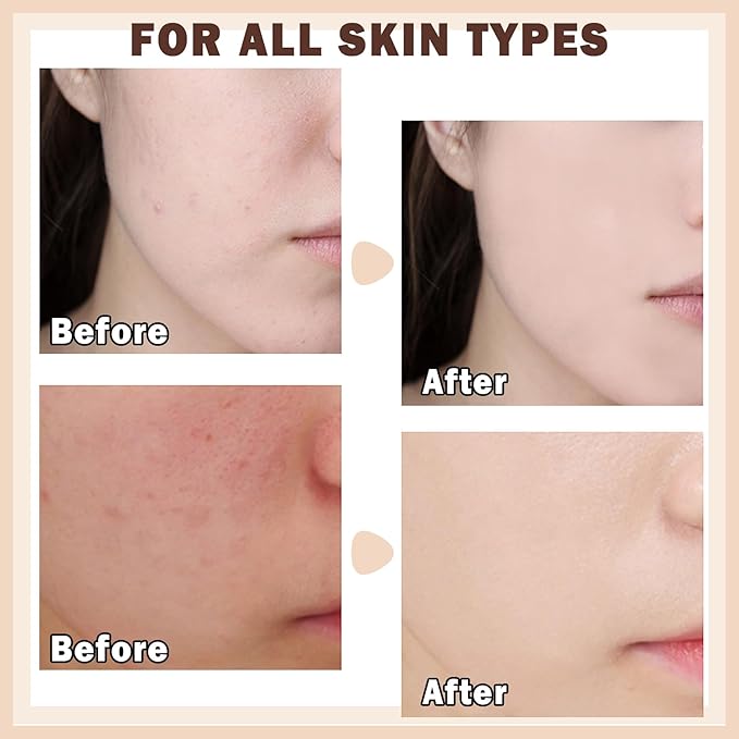 CC Cream with SPF 50 Skin Tone Adjusting Cosmetic CC Cream Foundation Moisturizing Brightening Concealer CC Cream Self Adjusting for Mature Skin