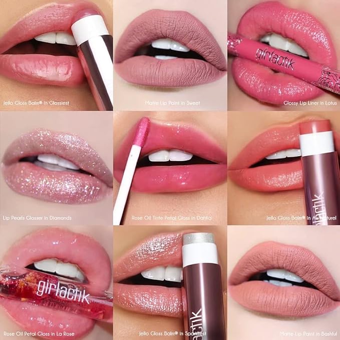 Girlactik Unisex Jello Gloss Balm – Clear Hydrating Lip Balm for Natural Shine, Lightweight and Non-Sticky Formula, Perfect for Everyday Moisture and a Glossy Finish, 0.15 oz