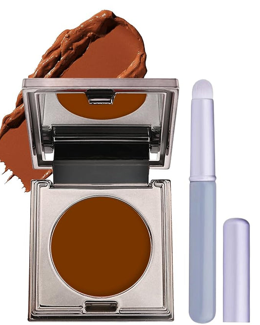 Long Lasting 2-in-1 Creme Cheek Blush + Lip Stain Lipstick, High Pigmented Tinted Lip Balm Blusher with Brush,Hydrating Cream Texture for Cheek,Eye & Lip Tint,Women's Day Makeup Gift for Women-04