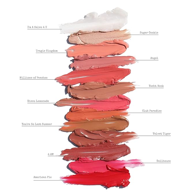 Half Caked Candy Paint Cheek + Lip Tint - Clean, Vegan & Cruelty-Free Makeup for Natural Rosy Glow, Dewy Finish, Enriched with Vitamin E, Perfect for dry or sensitive skin, 5g (I'm A Salve 4 U)