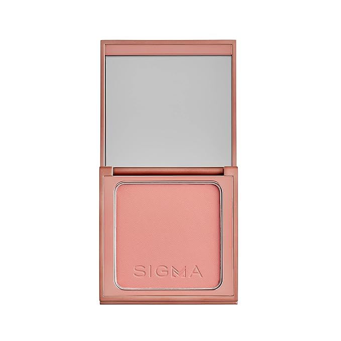 Sigma Beauty Warm Pink-Coral Matte Blush Palette - Long Lasting Blush Pressed Powder - Gluten Free, Cruelty Free, Vegan Makeup Palette - Sunset Kiss