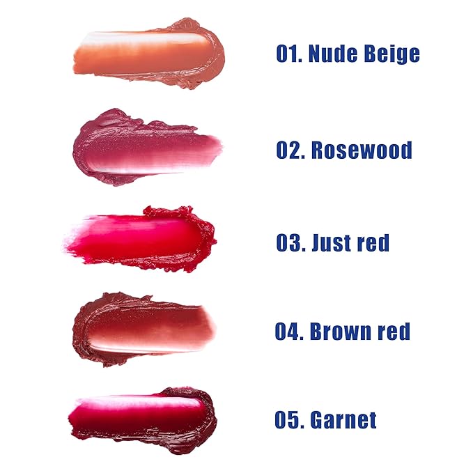 Lip and Cheek Balm - Cream Blush & Tinted Lip Balm - Infused with Hyaluronic Acid + Vitamin C - LightWeight Cream Makeup and Skincare - 99% Natural Ingredients - Vegan - Rosewood