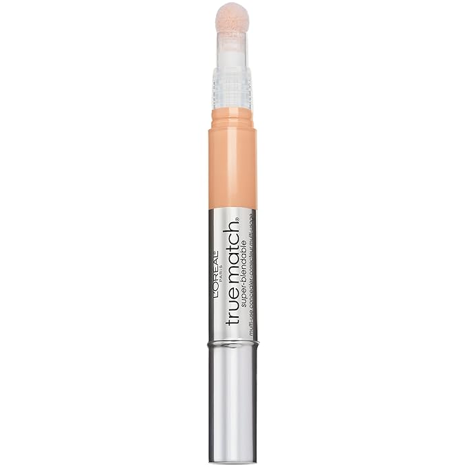 L'Oreal Paris Cosmetics True Match Super-Blendable Multi-Use Concealer Makeup, Light C3-4, 0.05 Fluid Ounce