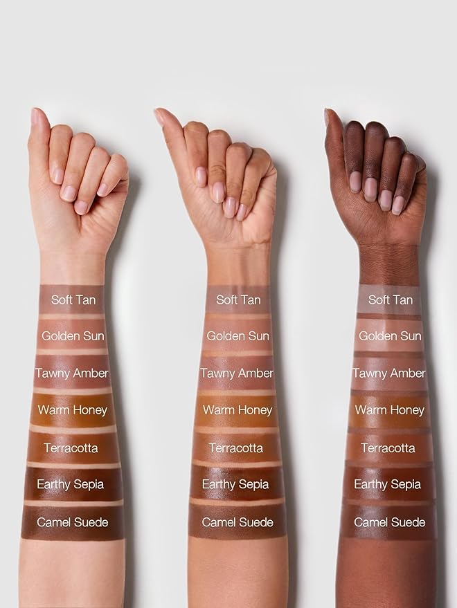 SHEGLAM Sun Sculpt Cool Toned Liquid Contour Stick Long Lasting Cream Bronzer Makeup - Earthy Sepia