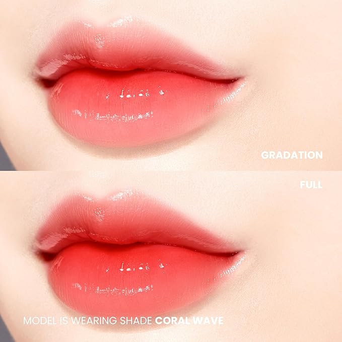 MERYTHOD Water Lip Stain Tinted Glossy Quick Setting 3g (07 Coral Wave)
