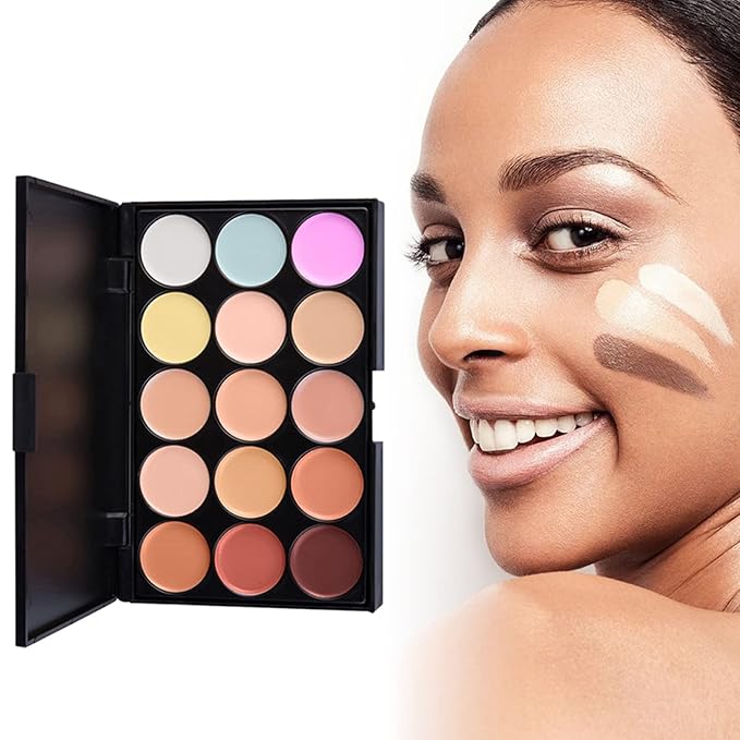 Pure Vie All-in-One Holiday Gift Surprise Makeup Set Essential Starter Bundle Include Eyeshadow Palette Lipstick Concealer Blush Mascara Eyeliner Face Powder Lipgloss Brush - Full Makeup Kit for Women