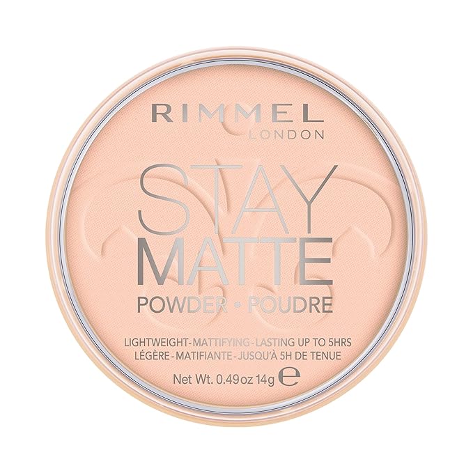 Rimmel London Stay Matte Long Lasting Pressed Powder - 002 Pink Blossom