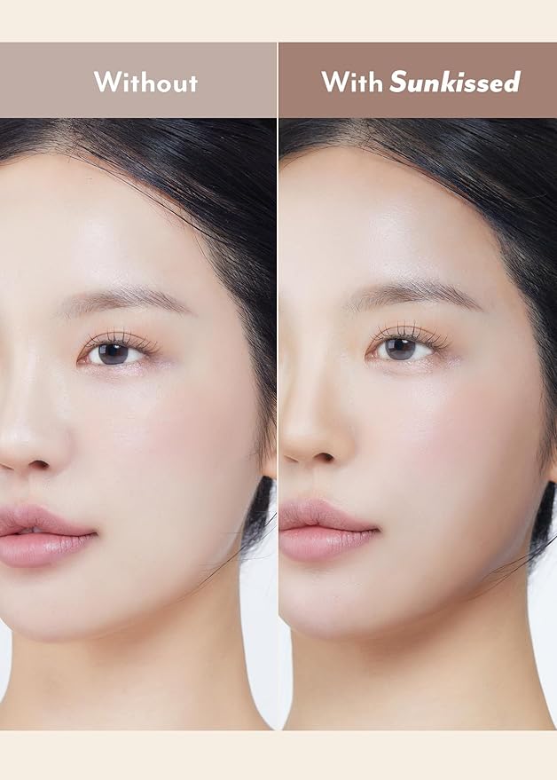 I'm Meme Contour Stick for Face - I'm Multi-stick Shading 001 Bronzer, 0.24 Oz + NOONI Korean Facial Clenaser - Snowflake Whipping Cleanser 5.07 Fl Oz Bundle