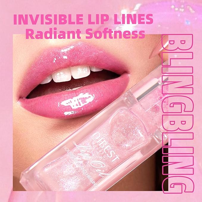Magic Color Changing Moisturizing Lip Glow Oil Plumping Glimmer Glow Lipstick, Hydrating Lip Gloss Lip Care, Long Lasting Non-sticky Fresh Texture Lip Oil (Color Changing 03)