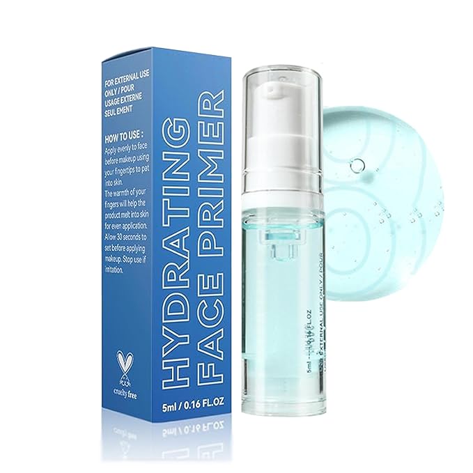 Hydrating Face Primer, Smooth Skin Base Primer for Oil Control & Long-lasting Moisturize, Pores Fine Lines Minimizer Foundation Primers for All Type, #03