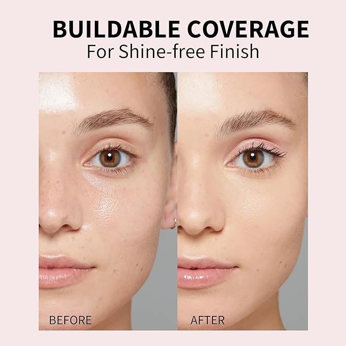 FV Translucent Pressed Powder, Oil-Control Talc-Free and Long-Lasting Matte Finish Face Powder, Medium Coverage for Light to Tan Skin, 0.28 Oz, Translucent