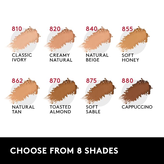 COVERGIRL Outlast Extreme Wear Pressed Powder, Face Powder, Natural, 0.38 Fl Oz, Pressed Powder, Full Coverage Powder, Finishing Powder, Lightweight, Controls Shine, Variety of Shades (Pack of 2)