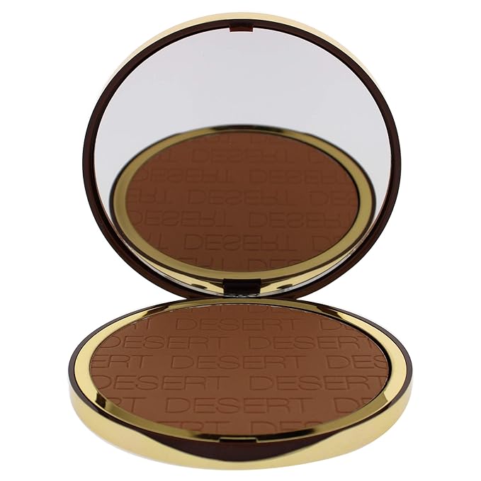 PUPA Milano Desert Bronzing Powder - Add Warmth, Sculpt And Contour - Deep Color For Natural Radiance And Glow - Silky Soft Bronzer Formula - Pressed Compact Makeup - 005 Light Sun Matt - 1.05 Oz