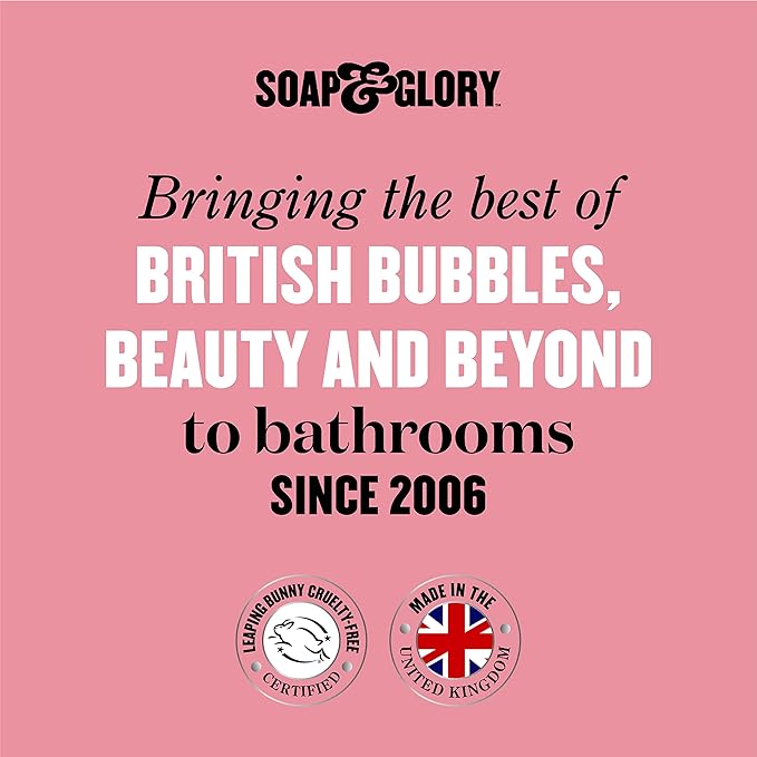 Soap & Glory SMP XXL Lip Gloss - Hydrating, Plumping Lip Gloss for Full, Volumized Lips - Lip Plumper Gloss + Chocolate Orange Scent with Vegan Formula in Clearvoyant (10ml)