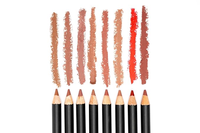 Lip Liner Soft and Creamy Texture | Long Lasting Pigment | Ultra-Pigmented Formula | 8 Available Shades | Provides Definition and Precision to Your Lips (LP-58)