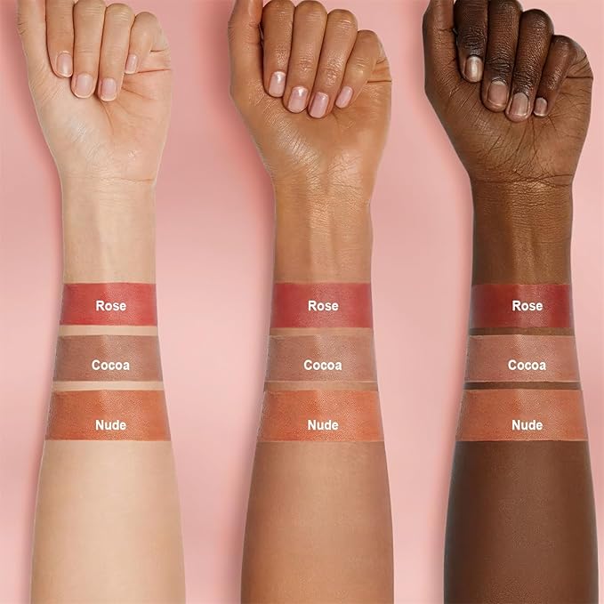 OETUIOW Lip Stain Peel Off, Lip Liner Moisturizing Long-Lasting & Waterproof, Transfer Proof & Plumping, Non-Stick Cup, Rose Color