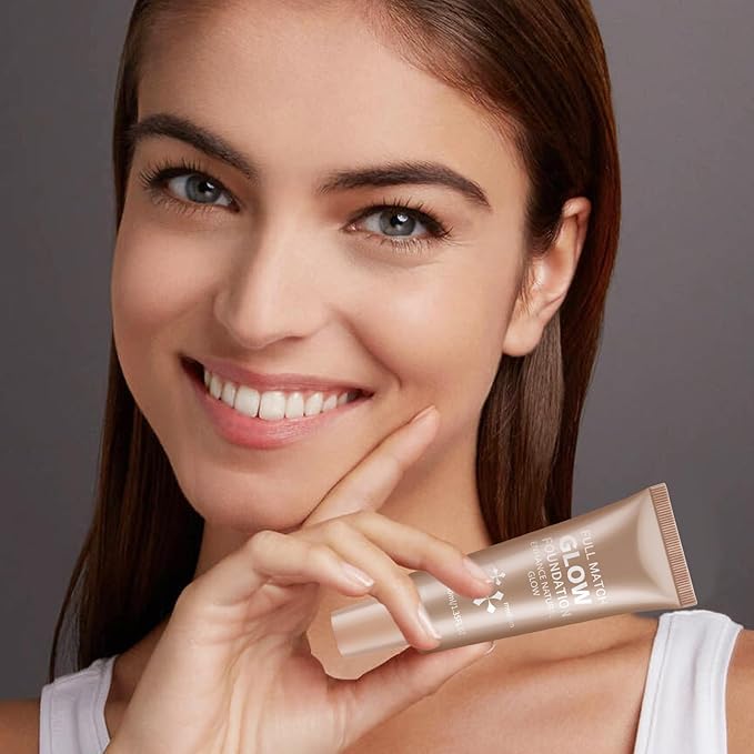 Boobeen Liquid Foundation Makeup, Waterproof Dewy Foundation With Slight Shimmer, Illuminator Highlighter, Luminous Silk Foundation To Enhance Skin Natural Glow