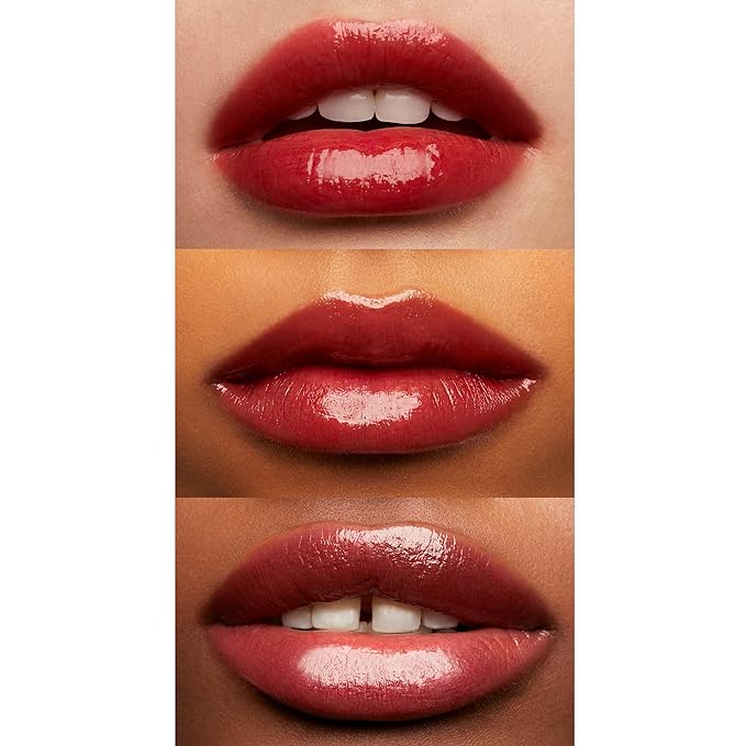 e.l.f. Glossy Lip Stain, Long-Lasting, Lightweight Lip Stain For A Sheer Pop Of Color & Subtle Gloss Finish, Vegan & Cruelty-Free, Power Mauves
