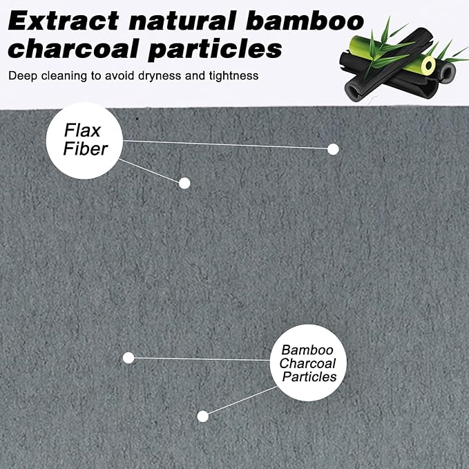 Bamboo Charcoal Oil Blotting Sheets 600 Counts – Makeup Friendly & Portable Facial Blotting Paper for Oily Skin | Natural Oil Absorbing, Travel-Size Pack (Gift-Ready)