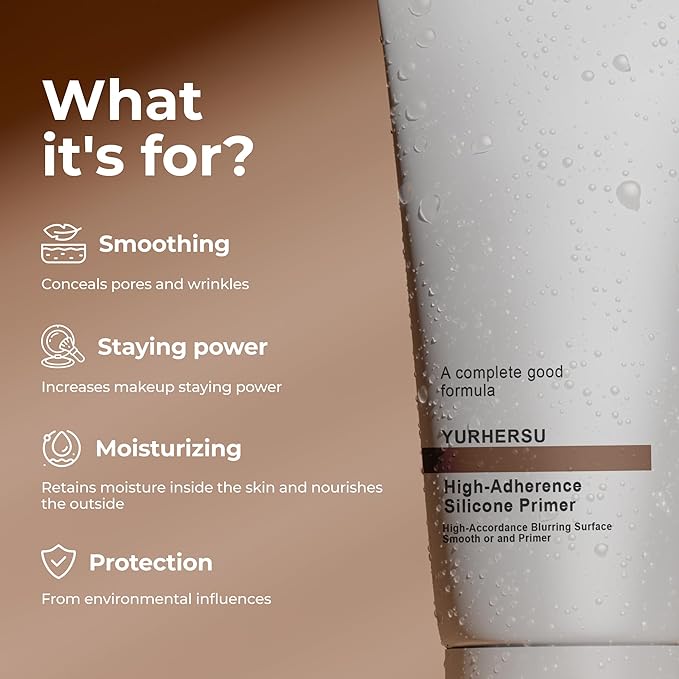 Face Primer Long-Lasting Matte Finish & Pore Blurring, Lightweight Skin-Smoothing Base for Flawless Makeup Application