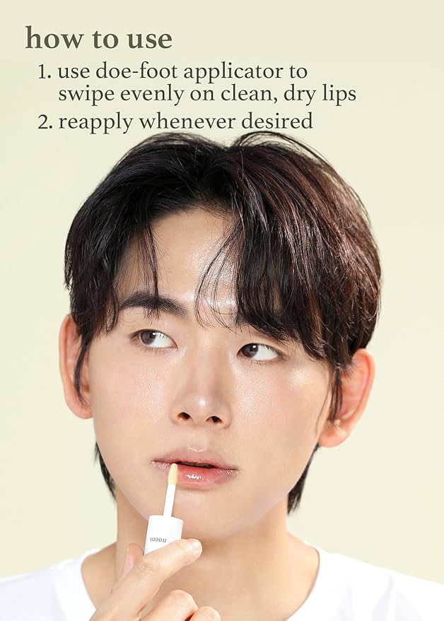 NOONI Korean Vegan Lip Oil - Applepeony, 0.12 Fl. Oz + Korean Lip Oil - Applecoco, 0.12 Fl. Oz Bundle