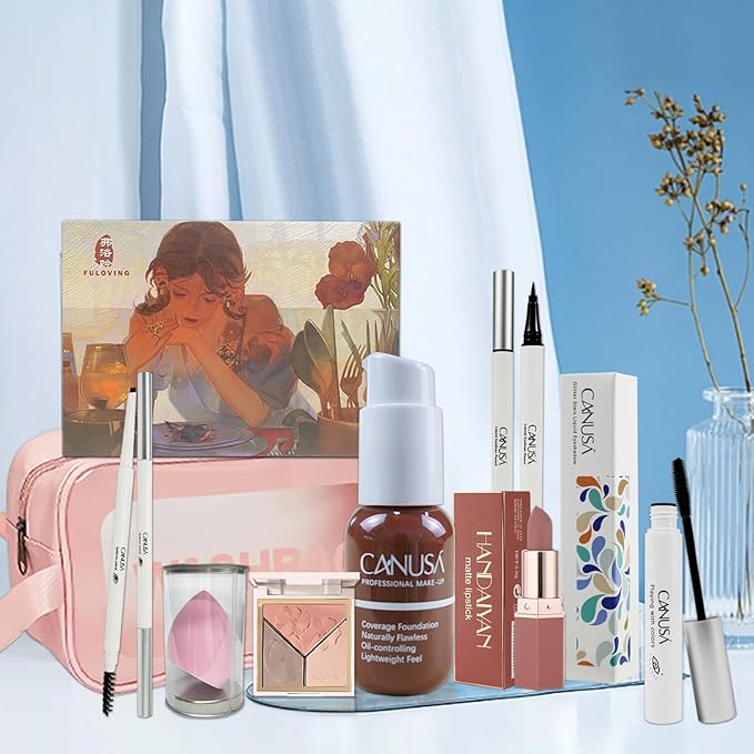 CANUSA Excellent Make-up 10-piece set (Deep Skin)