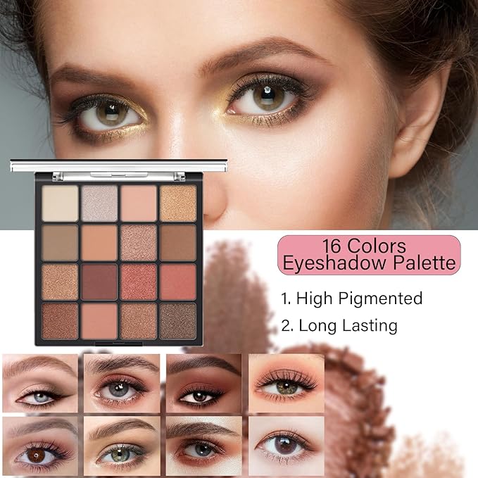 Makeup Set for Women, Makeup Full Kit for Beginners & Professionals, Travel Makeup Set for Teens & Adults, Makeup Gift Set for Girls, Eyeshadow Palette, Lip Gloss, Face & Eye Make up