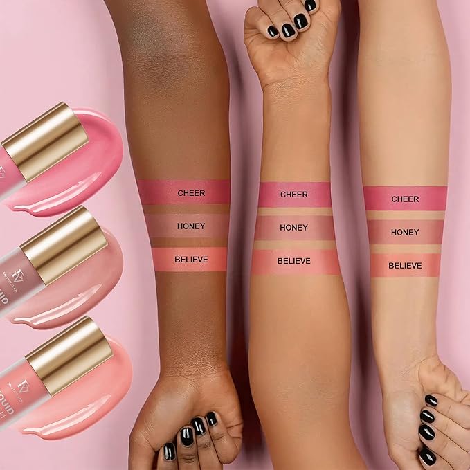 FV Liquid Blush and Cream Eyeshadow Stick, Long Lasting & High Pigmented for All Skin Types