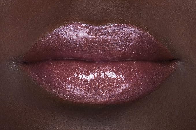 NYX PROFESSIONAL MAKEUP Lip Lingerie Glitter - Euro Trash Dark Pink-Brown