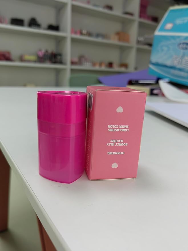 Jelly Blush, 3-In-1 Multi-Use Blush Stick for Eyes, Cheeks & Lips, Hydrating Texture (04, 1 PCS)