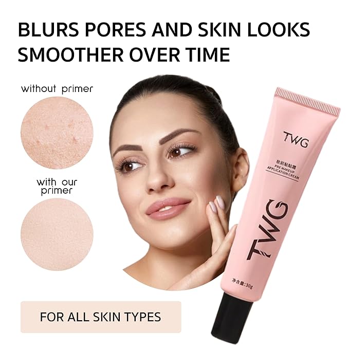 Pore Minimizing Face Primer & BB Cream – Long-Lasting Makeup Base, Hydrating Moisturizer, Smooth Finish for Glowing Skin – Skin Care & Makeup Primer with SPF
